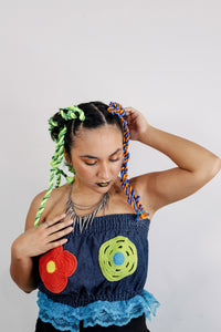 Tube Crochet Top Womens Unisex