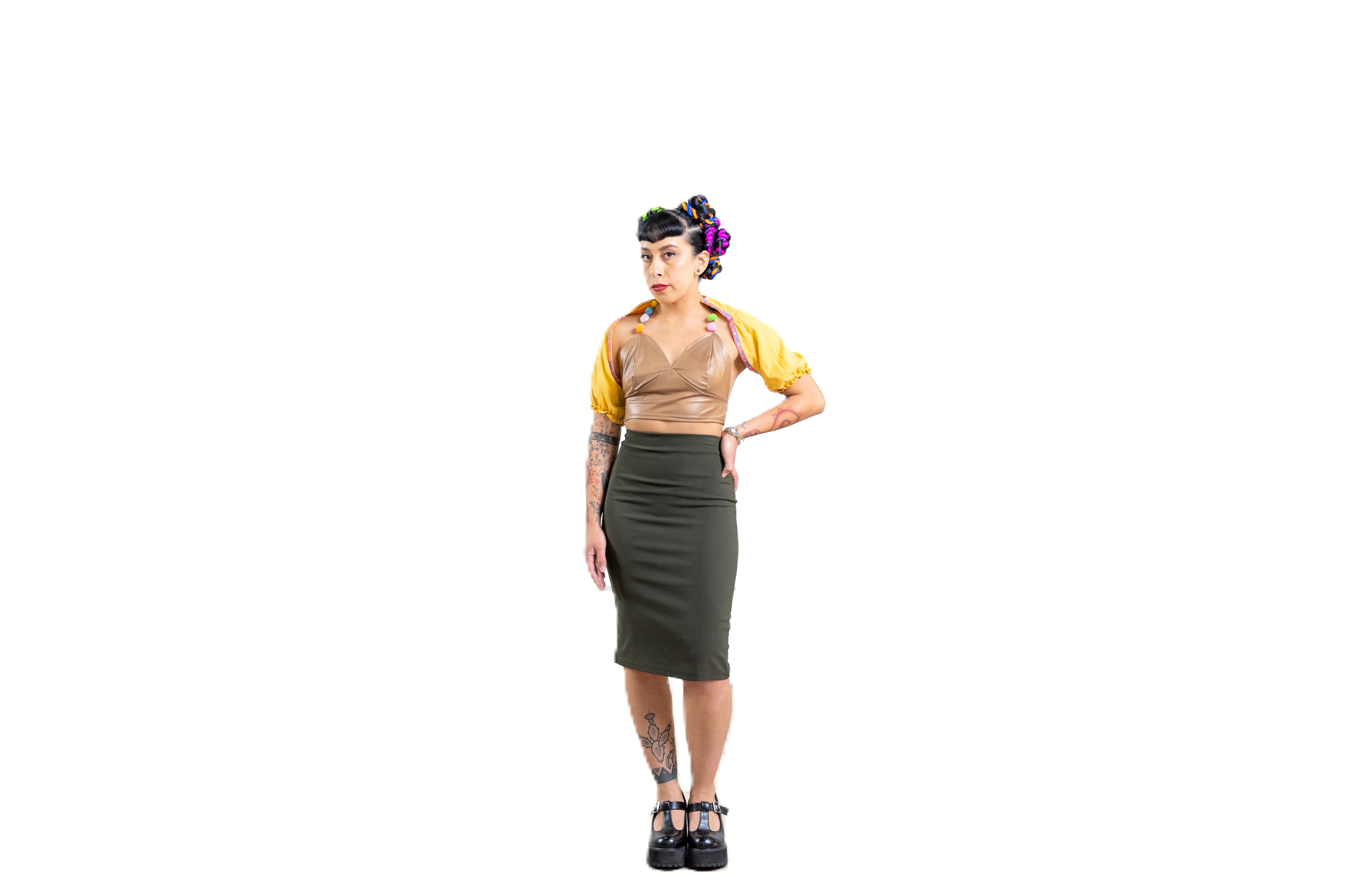 Hunter Pencil Skirt Womens Unisex