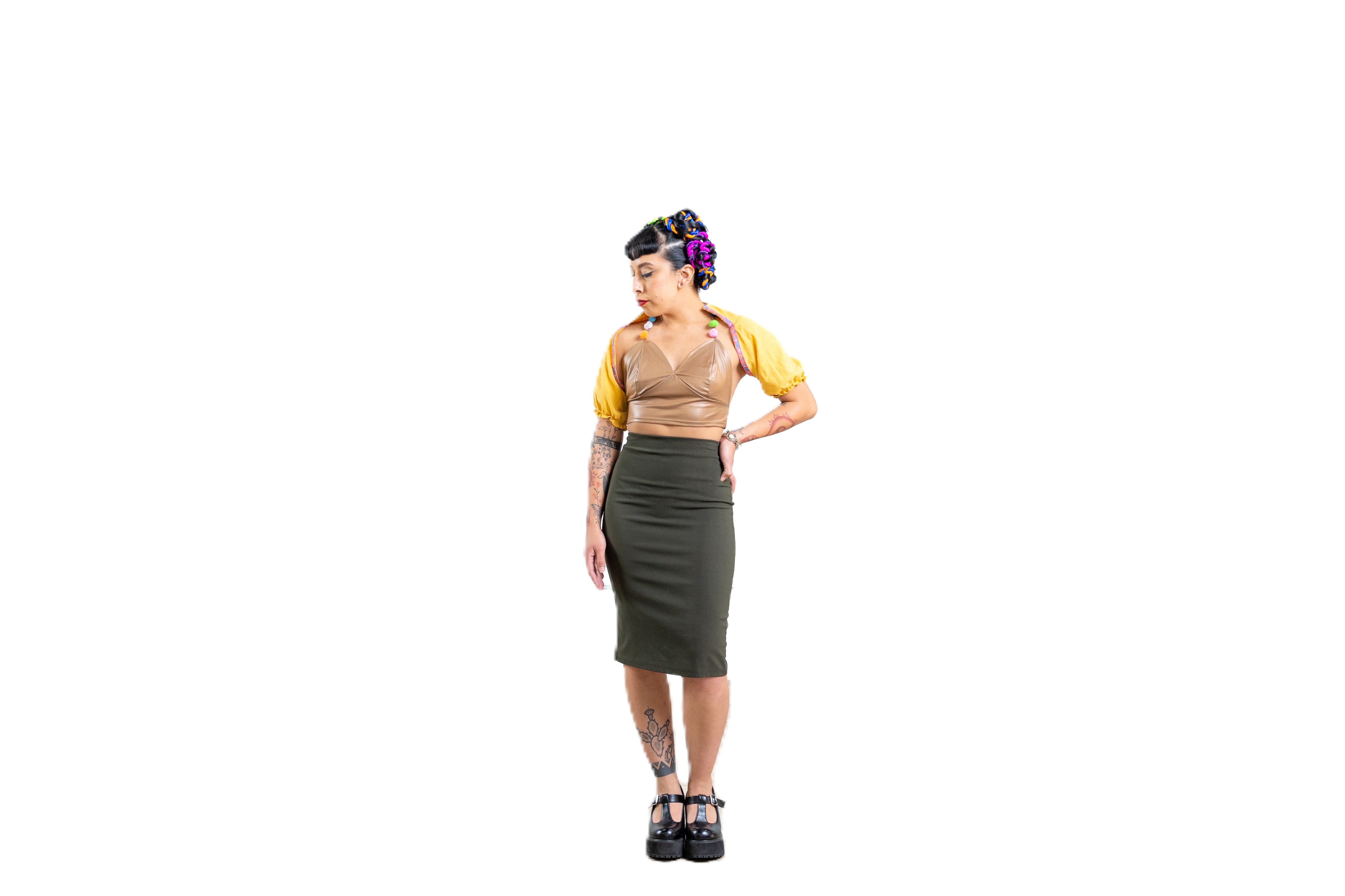 Hunter Pencil Skirt Womens Unisex