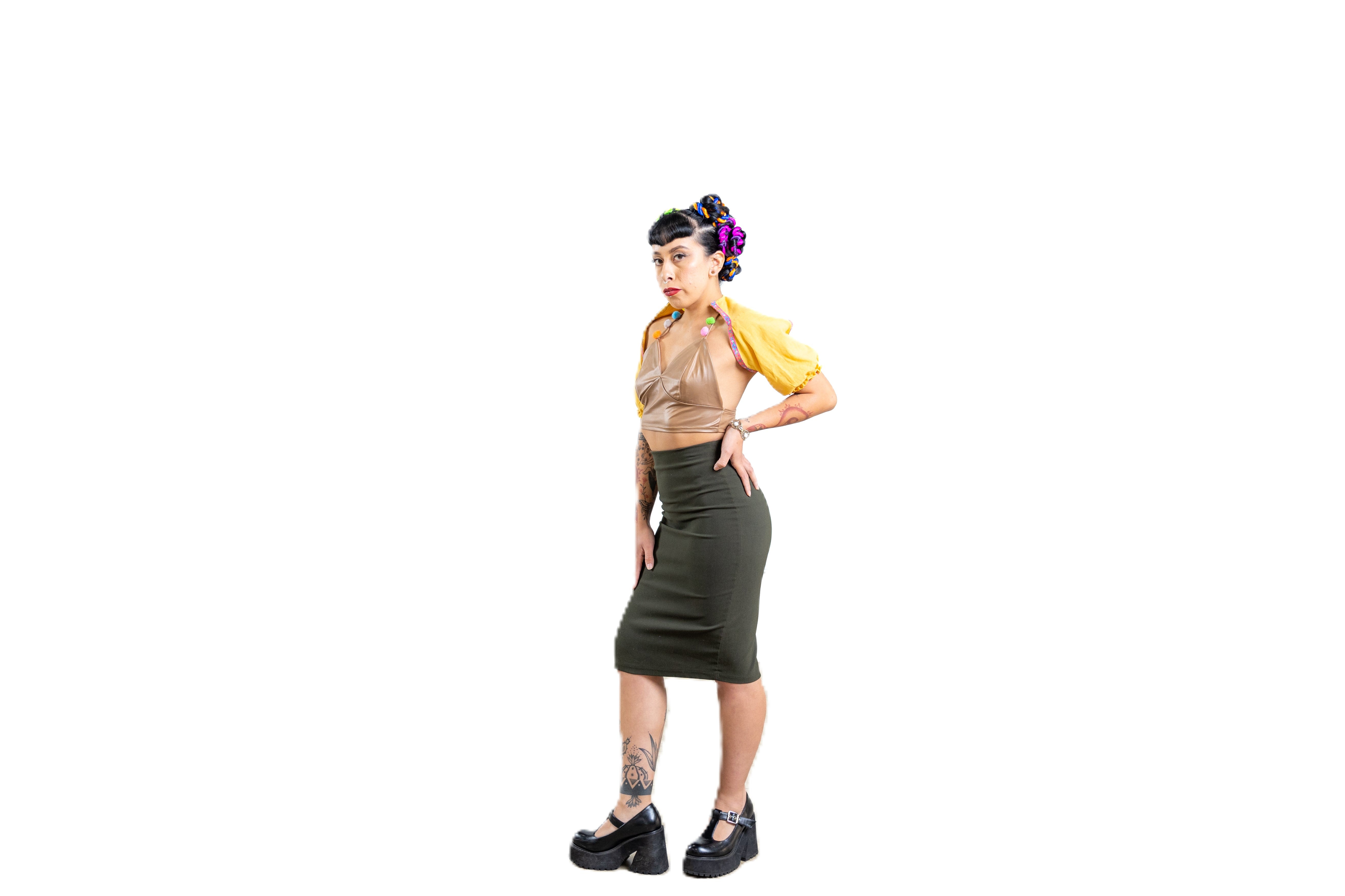 Hunter Pencil Skirt Womens Unisex