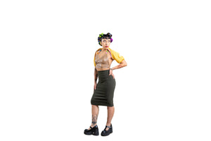 Hunter Pencil Skirt Womens Unisex