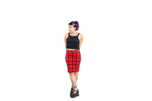 Check Mate Skirt Womens Unisex