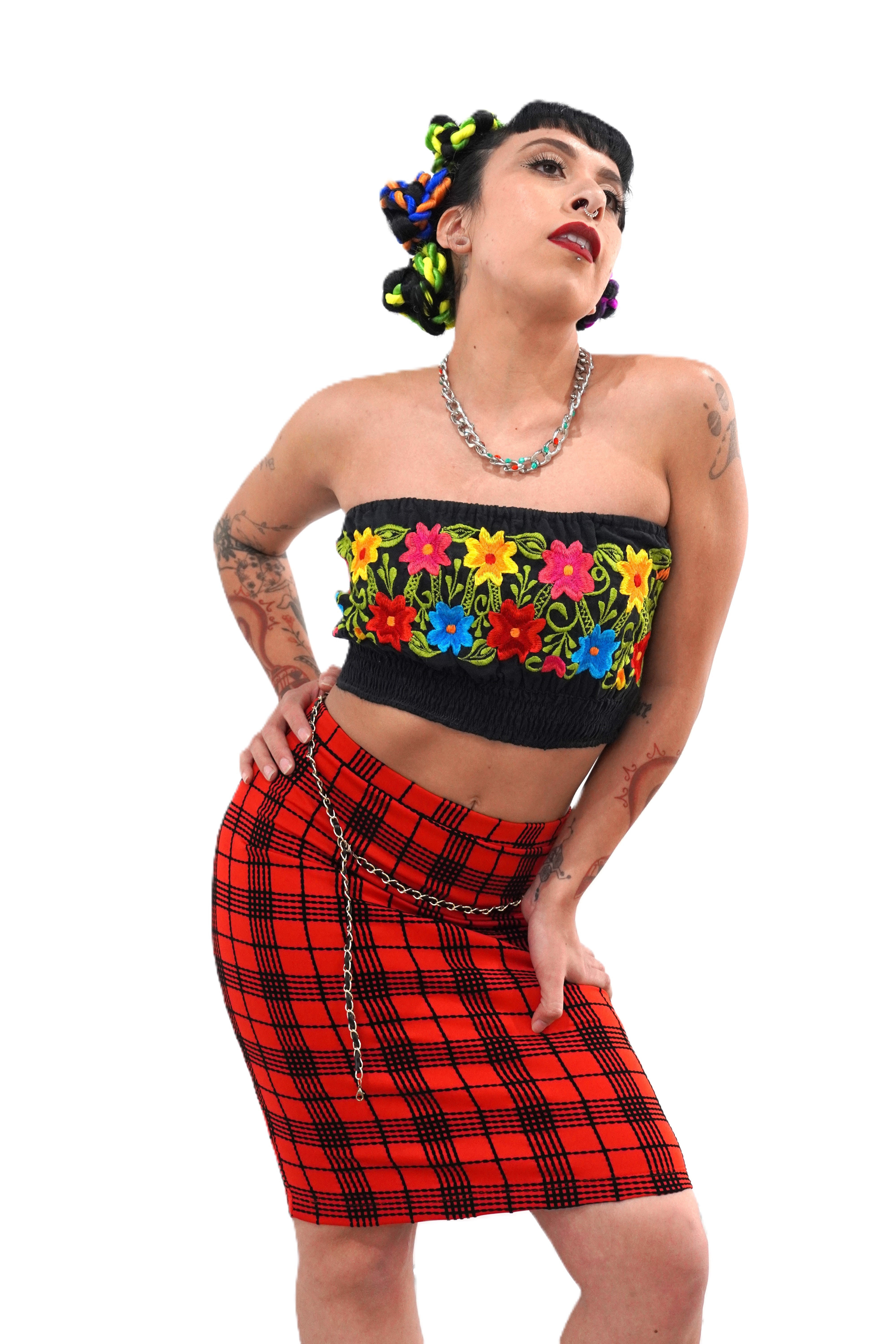 Chulada Crop Top Womens Unisex