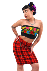 Chulada Crop Top Womens Unisex