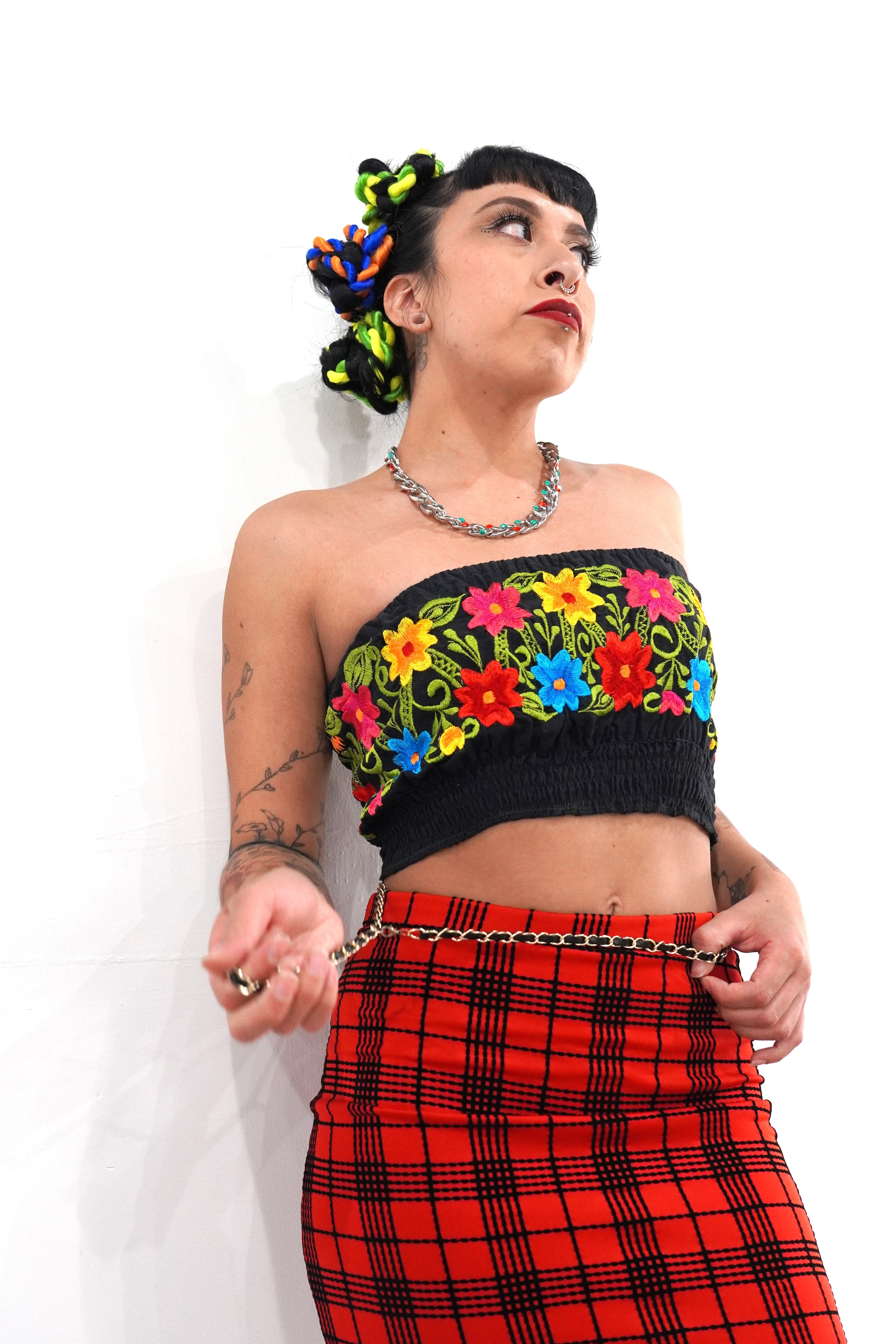 Chulada Crop Top Womens Unisex