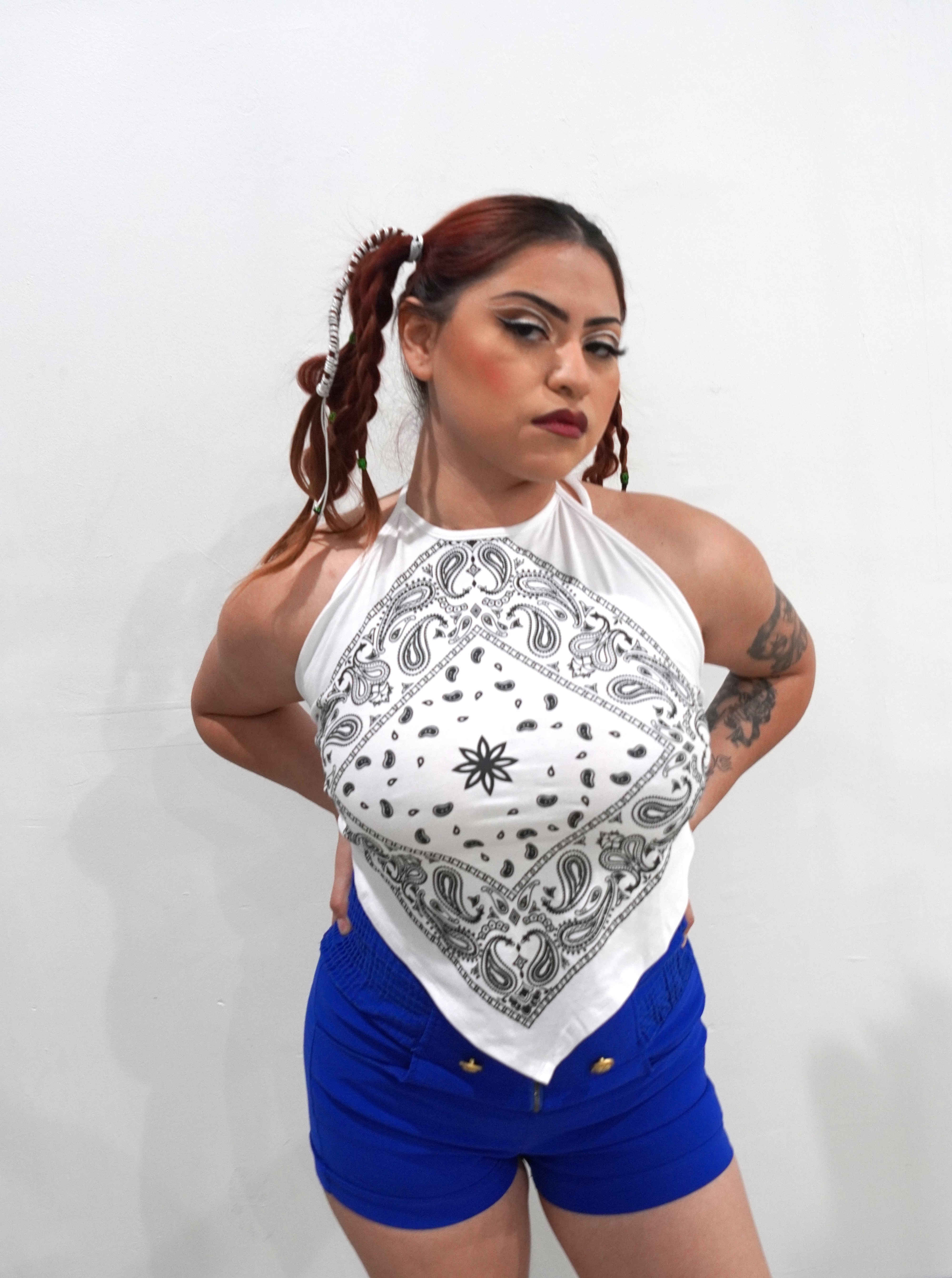 Bandana Top Womens Unisex