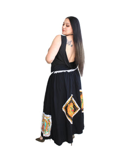 Sacred Guadalupe Skirt womens unisex