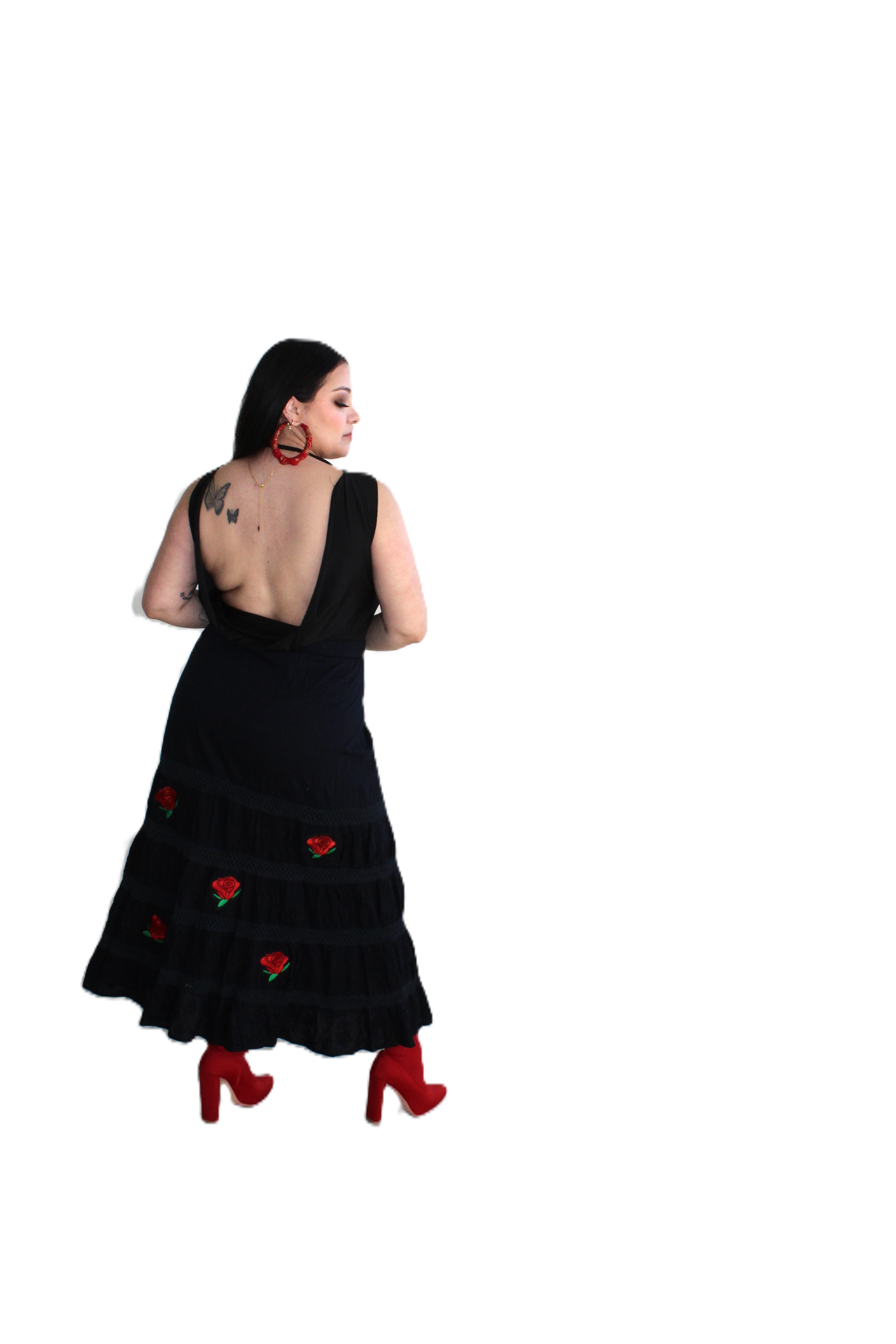 Petal Bloom skirt Womens Unisex