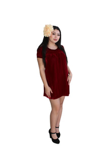 Crimson Cutie Dress Womens Unisex