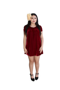 Crimson Cutie Dress Womens Unisex