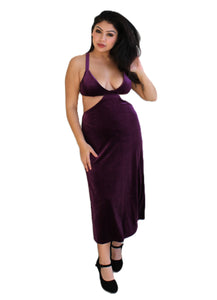 Majesty Velvet Dress Womens Unisex