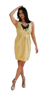 Golden Babe Dress Womens Unisex