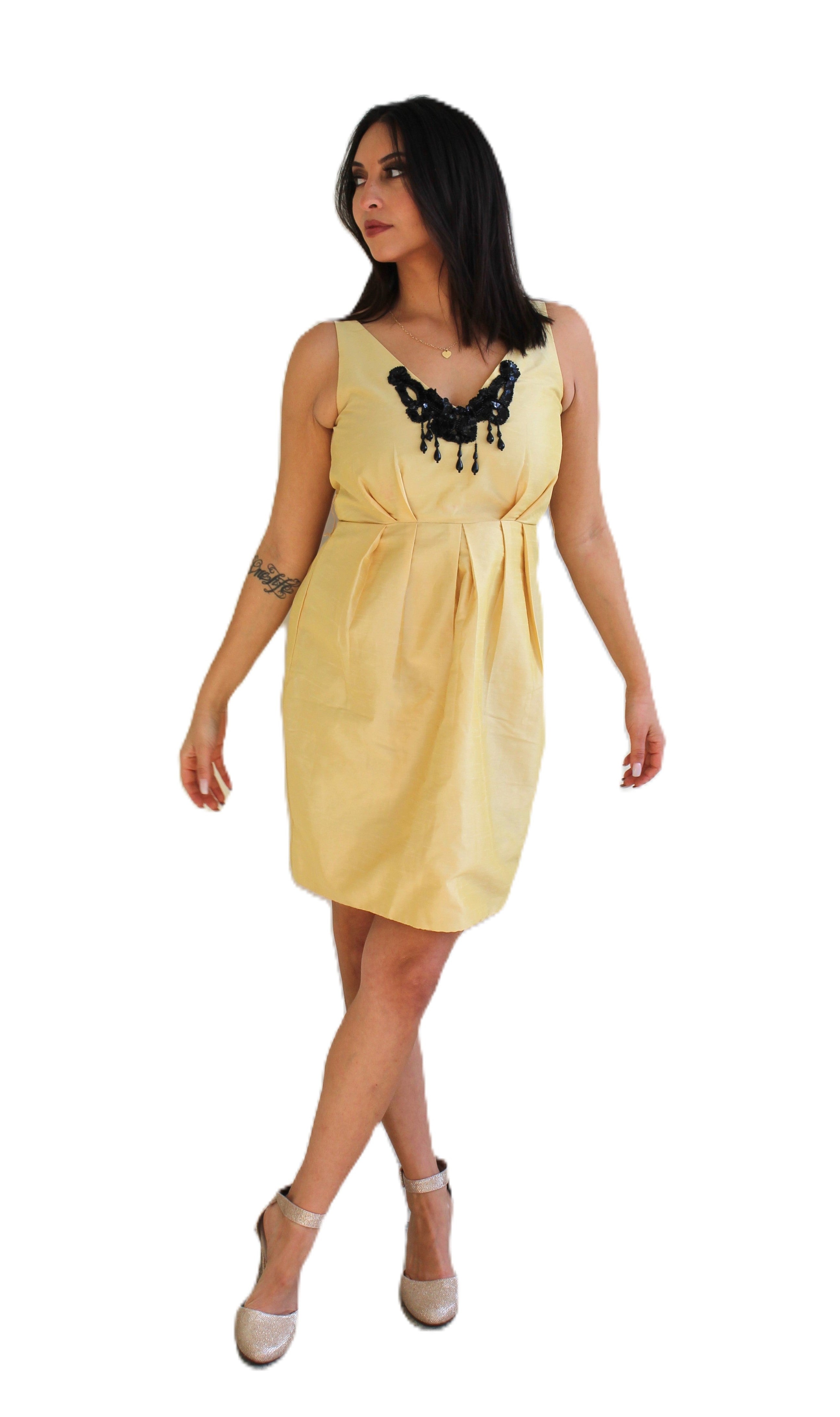 Golden Babe Dress Womens Unisex