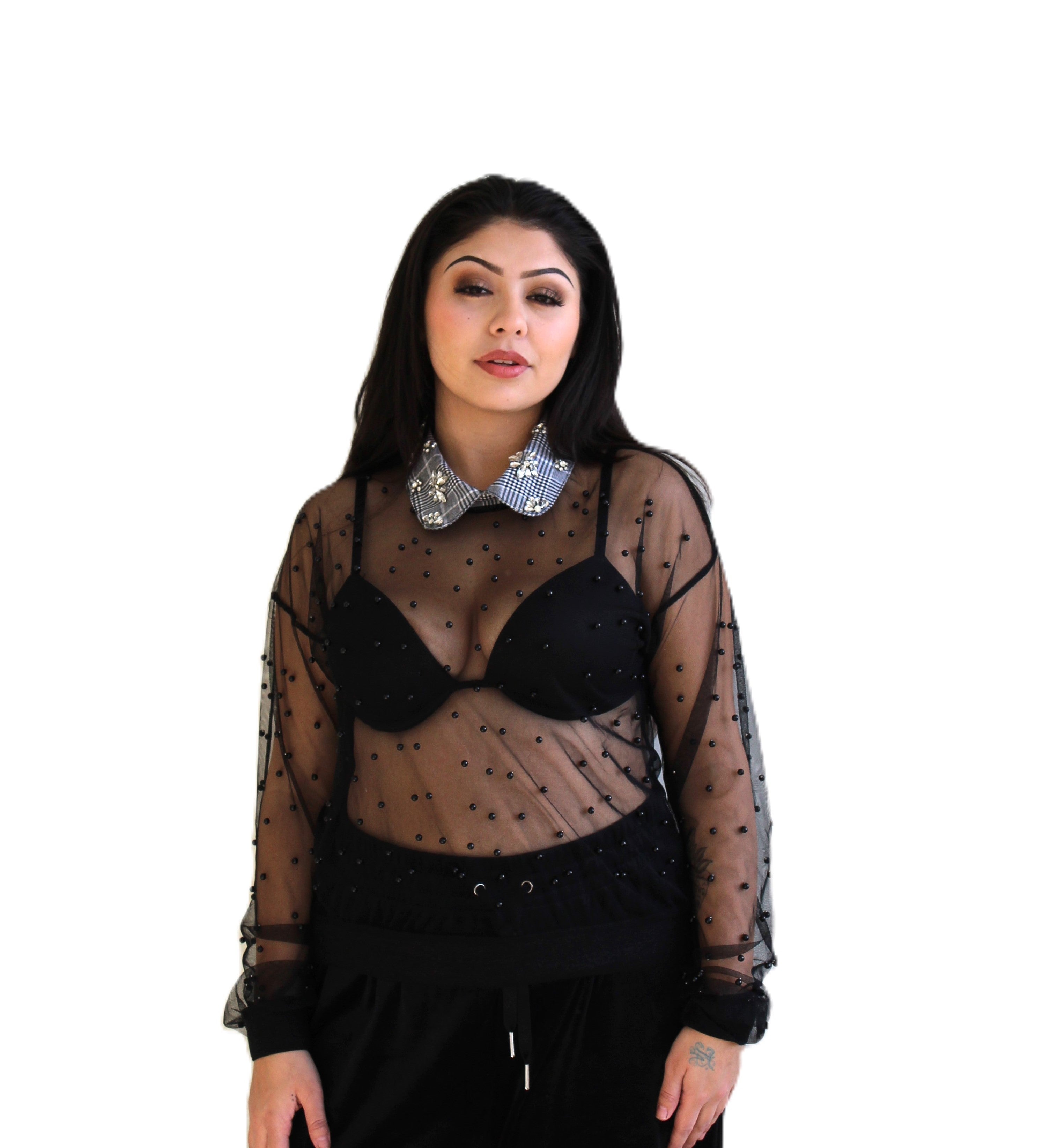 Whisper Glam Blouse Womens Unisex