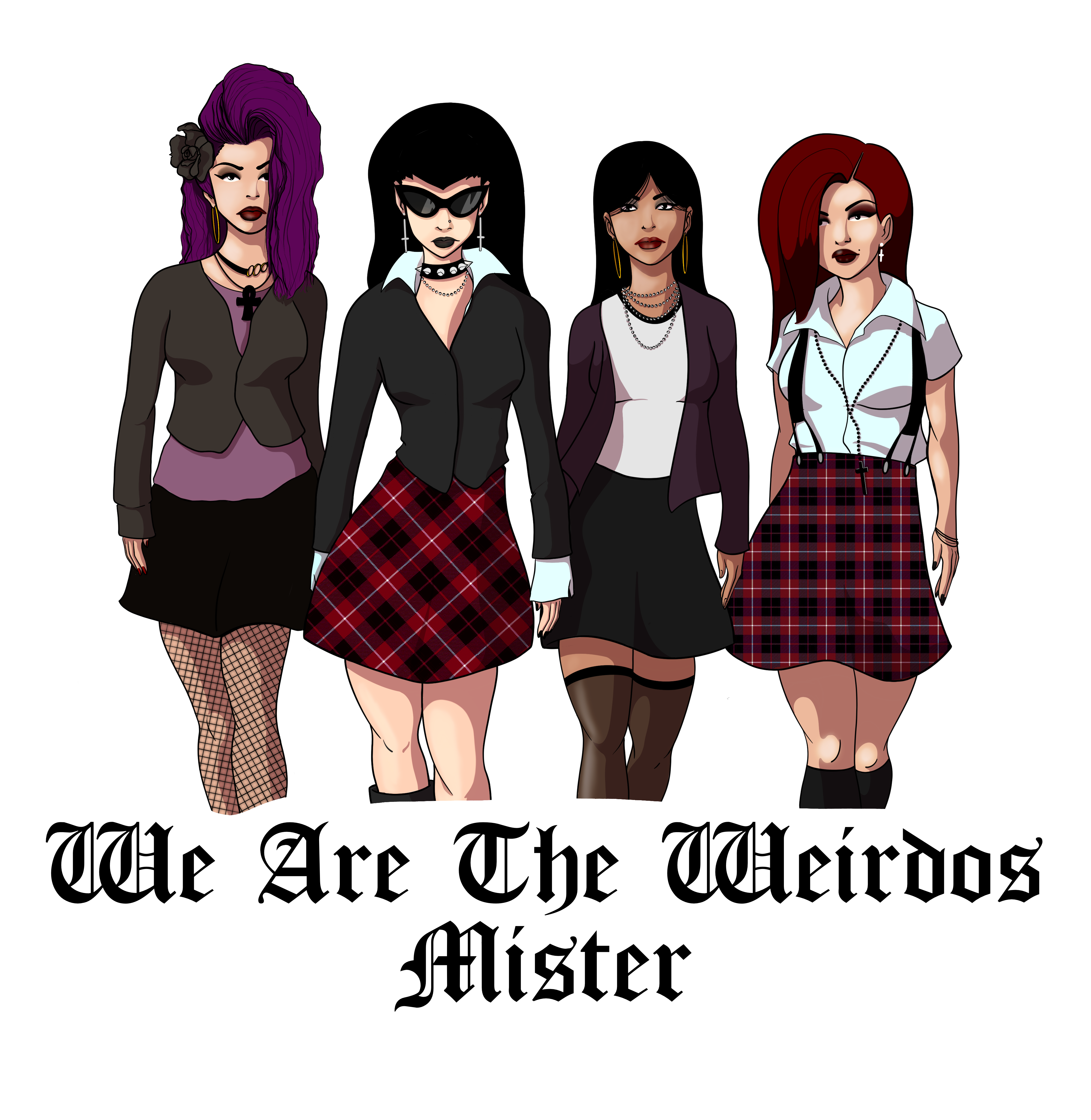We are the Weirdos Sticker