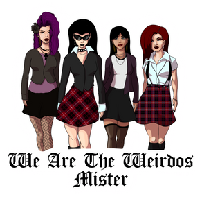 We are the Weirdos Sticker