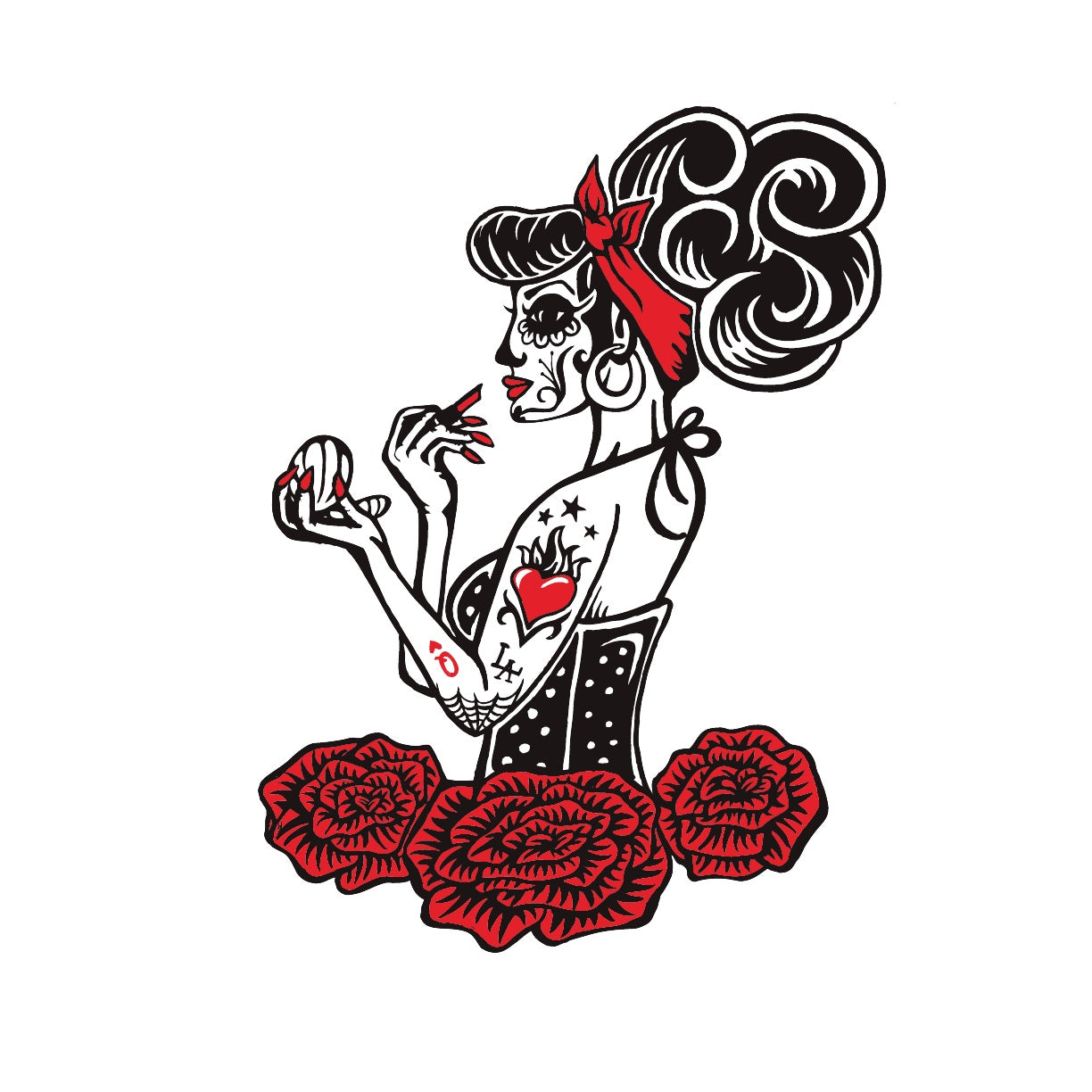 War Paint Sticker