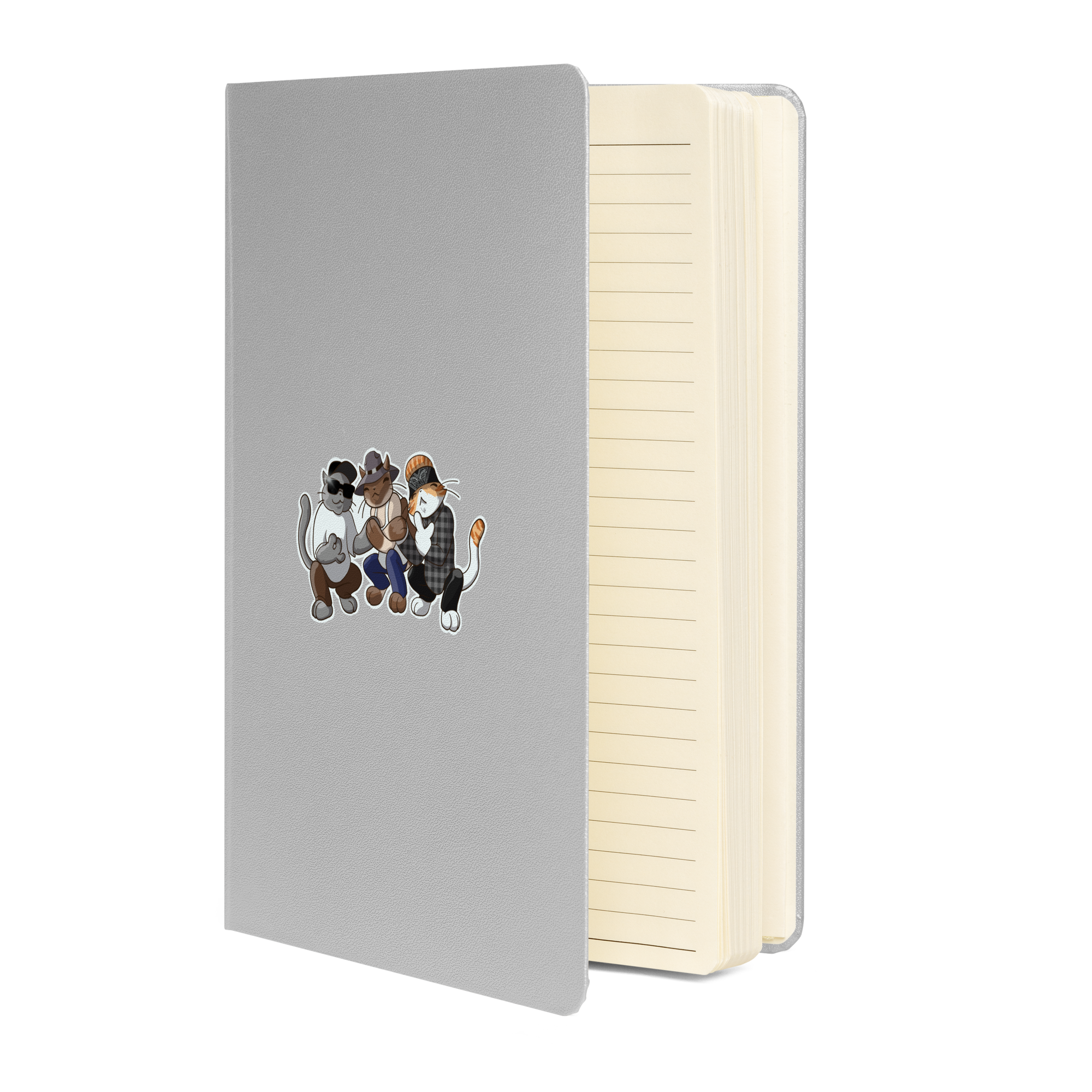 Hardcover Bound Notebook | JournalBook® Gatos