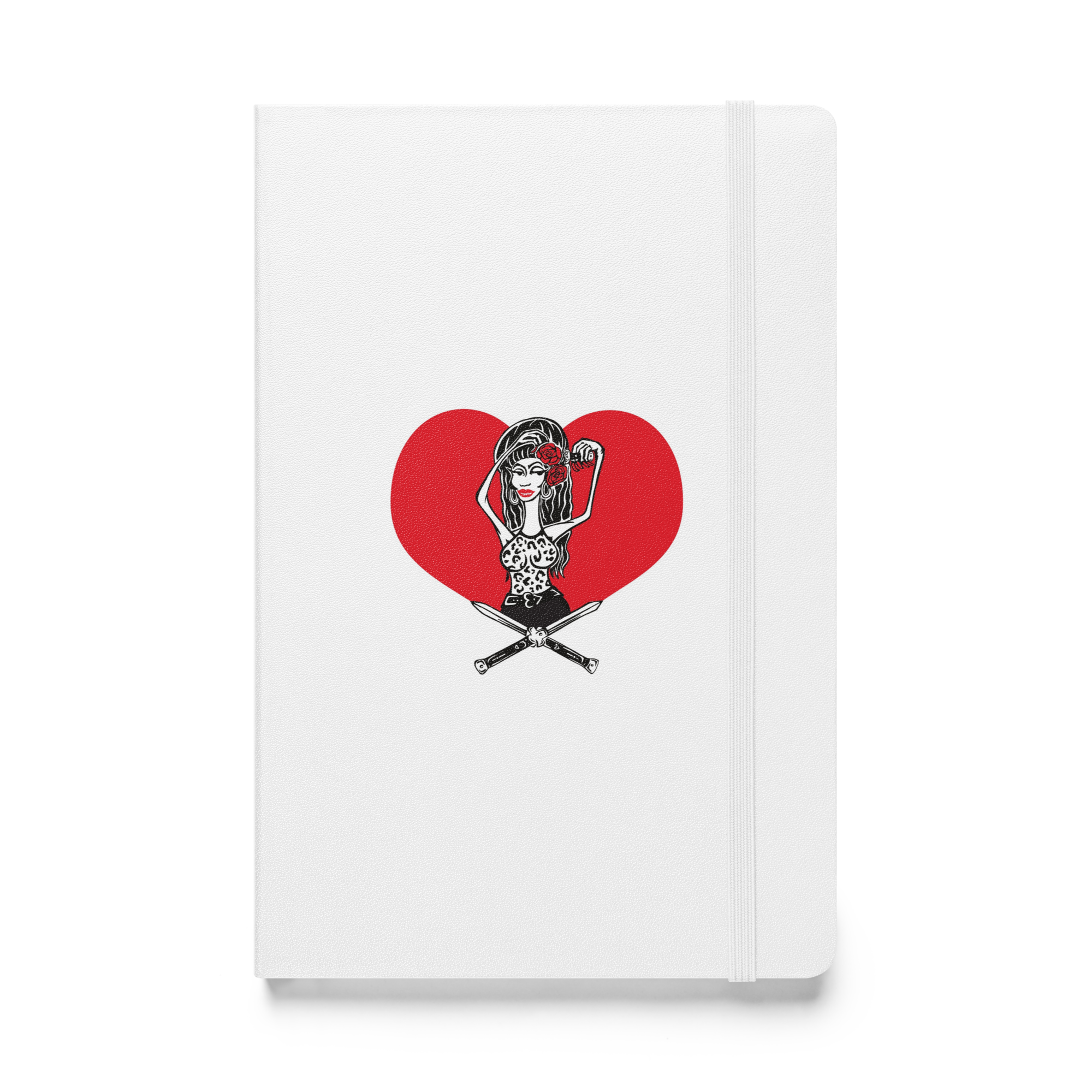 Hardcover Bound Notebook | JournalBook® I Heart You