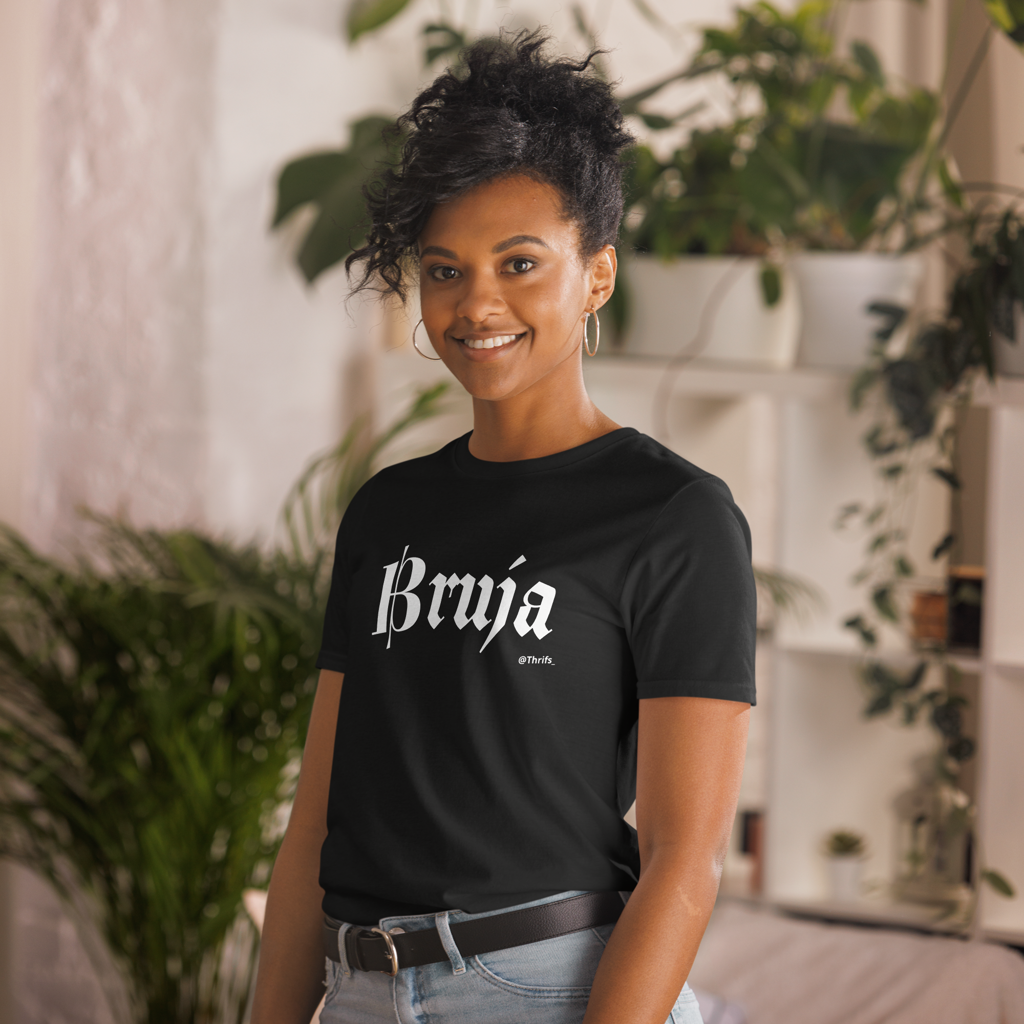 Bruja Unisex Tee-without Puff Ball