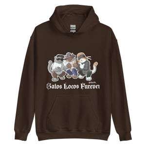 Gatos Locos Fur Ever- Hoodie Unisex