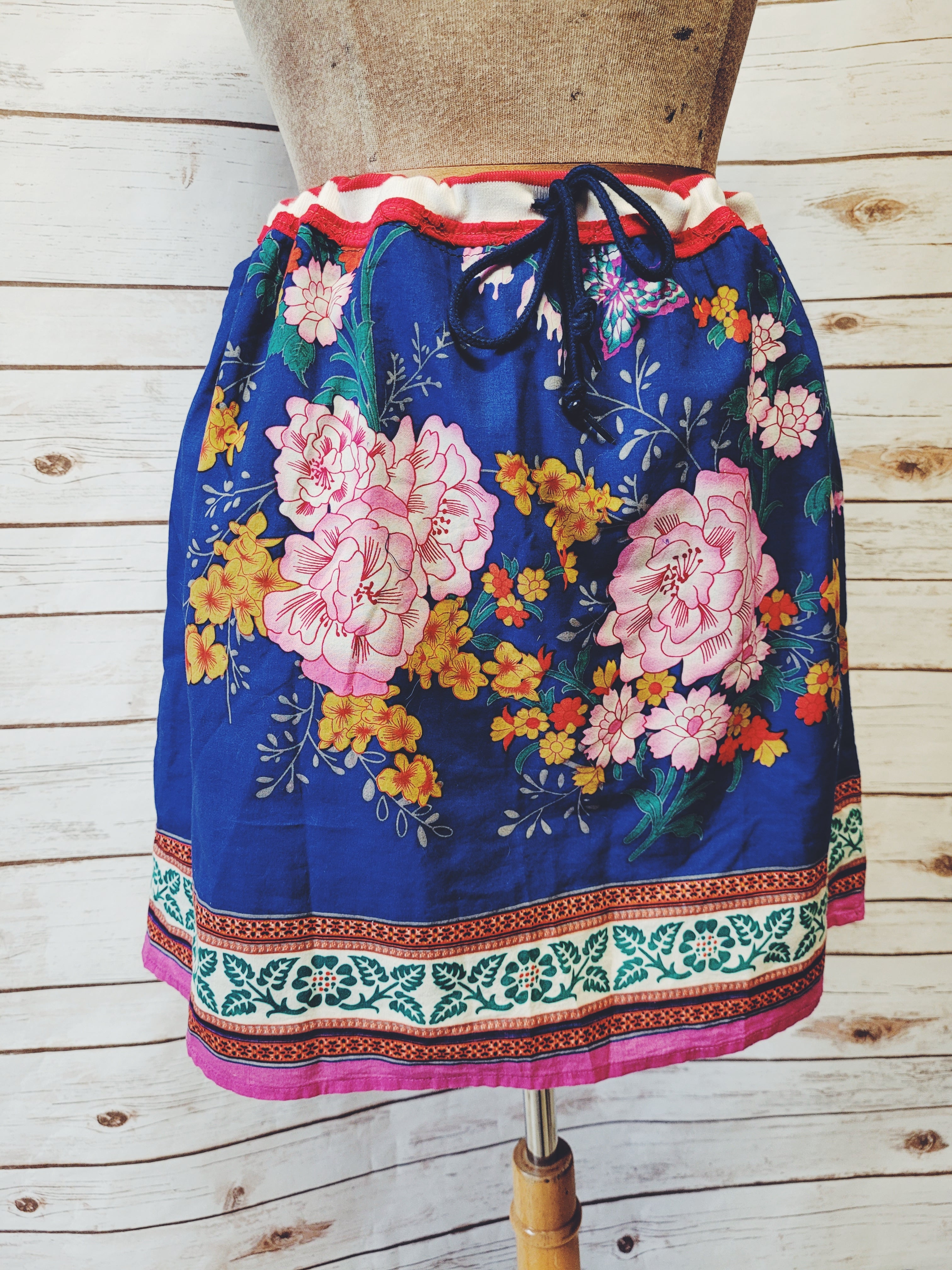 Womens Unisex Floral Sport Skirt